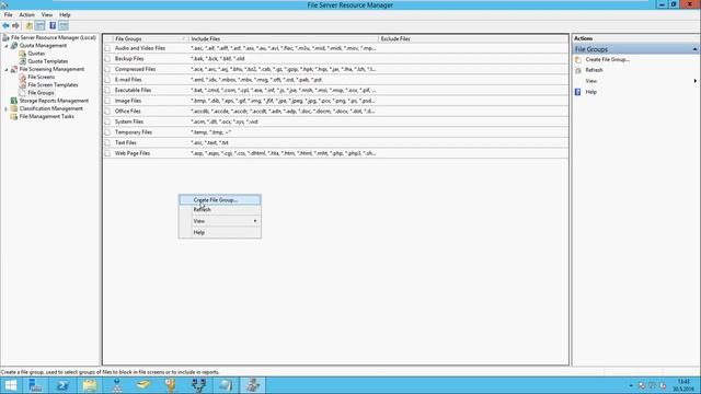Windows Server 2012 R2 File Server Resource Manager смотреть онлайн