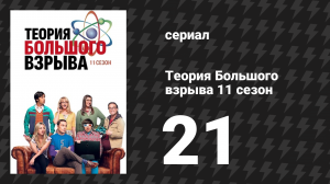 Теория Большого взрыва 11 сезон 21 серия «Поляризация кометы» (сериал, 2007-2019)