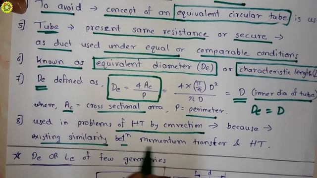 Why we use Equivalent Diameter OR Characteristic Length | Heat Transfer смотреть онлайн