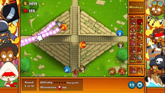 Bloons Monkey City [BMC] NEW!!! 2018 Special Mission Consecrated Ground walkthrough смотреть онлайн