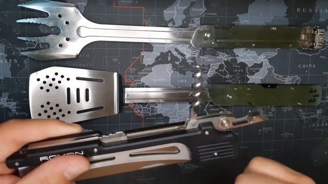 Kit Churrasco Roxon MBT3 Multitool