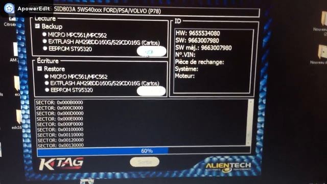 KTAG : LIRE UN ECU SIEMENS EN MODE LED BDM смотреть онлайн