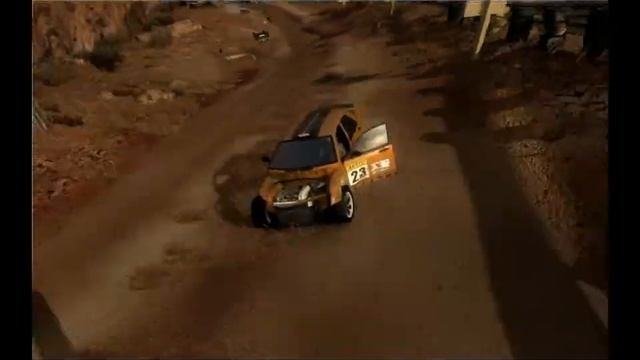 FlatOut Ultimate Carnage Dirt to Asphalt Mod смотреть онлайн
