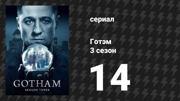 Готэм 3 сезон 14 серия «Нежное искусство наживать врагов» (сериал, 2014)
