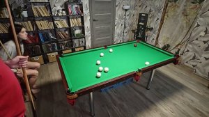 Полная Версия...Турнир .."плохая погода уходи".. ОТКРЫТ..Бильярд ДОМА..стол 6 футов..