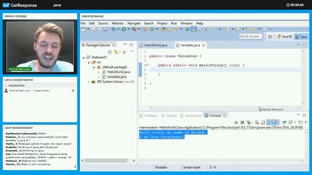 Kurs programowania w Javie смотреть онлайн