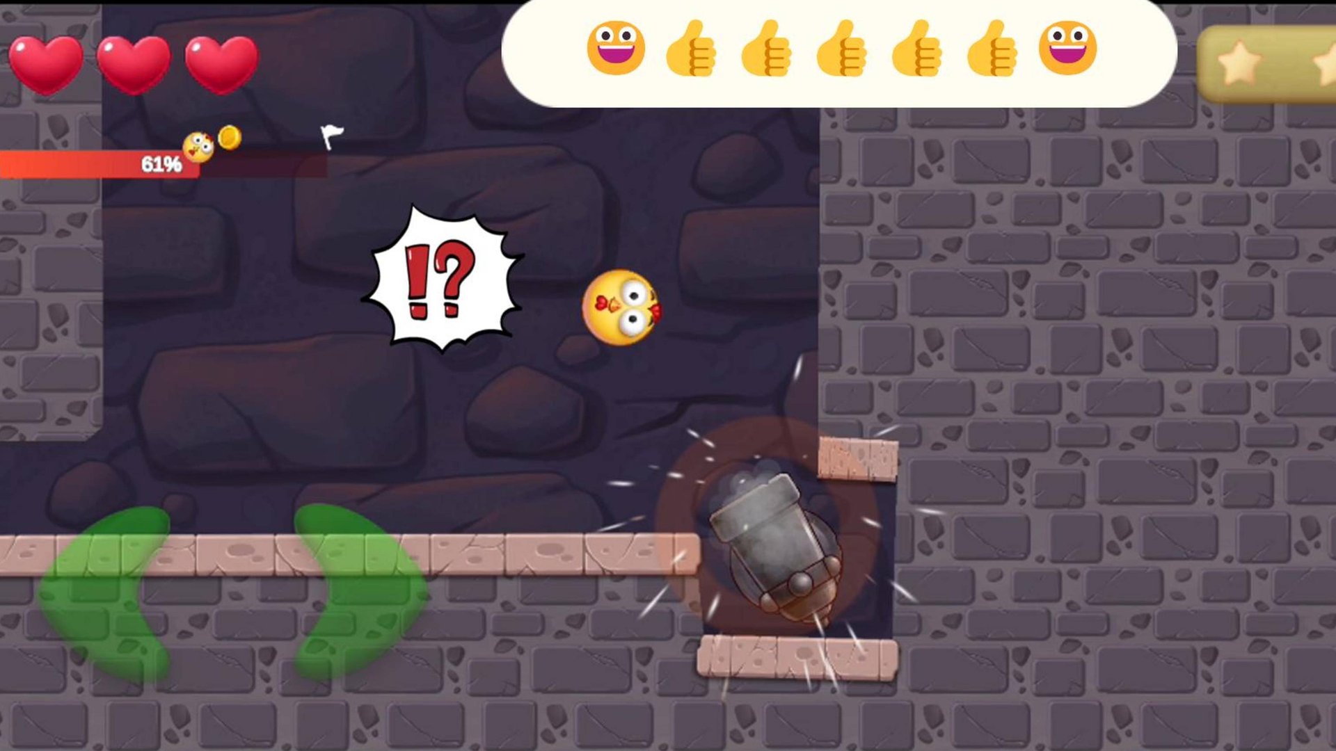 малыш в 4 года комментирует игру, красный шарик 12 уровень😆#игры #маленькиеигры #шарик #уровень