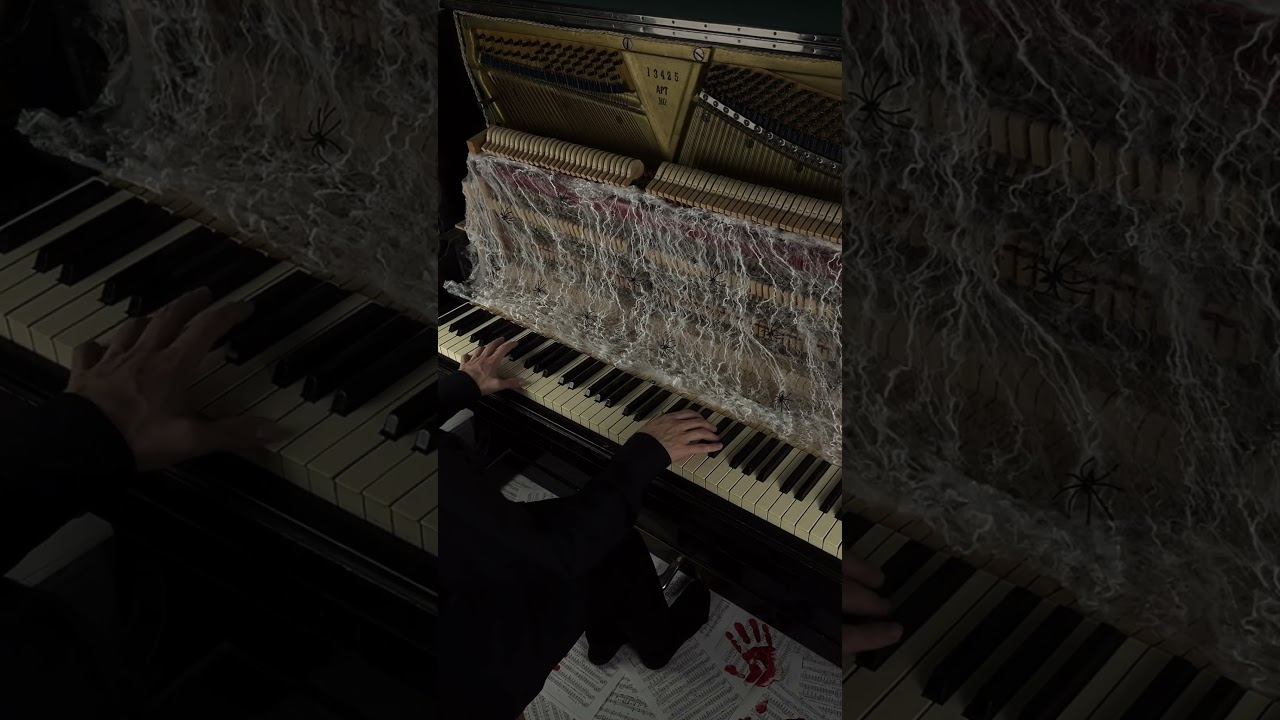 #piano #shorts #halloween смотреть онлайн