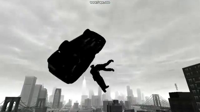 Самый лучший глюк в GTA 4 РЕАЛЬНО ПРИКОЛ!!!!! смотреть онлайн
