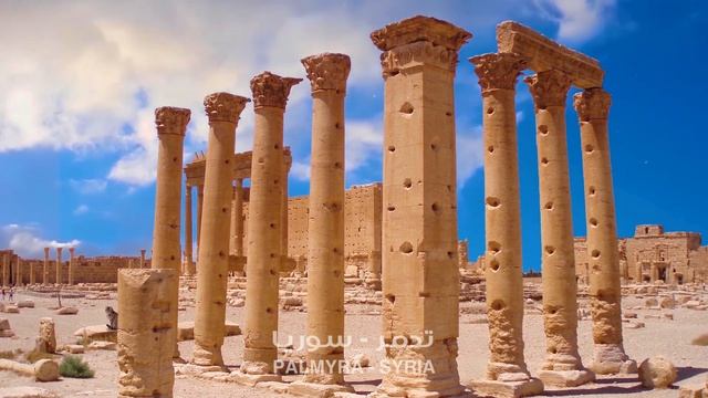 (😴 موسيقى هادئة ونوم عميق) تأمل وإسترخاء في تدمر - سوريا #ASMR смотреть онлайн