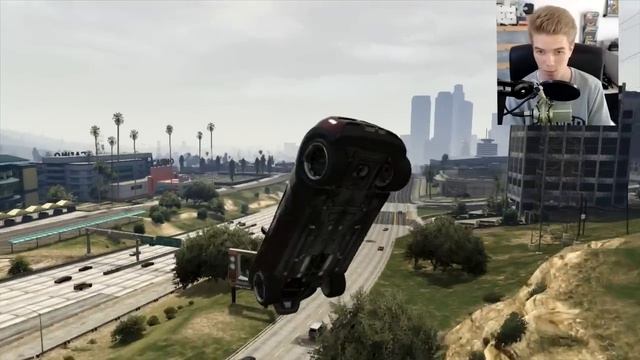 GTA 5 Stunts: Crazy Adder Stunt! - Episode 17 - ( GTA V Stunt Challenge ) смотреть онлайн
