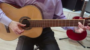 Семиструнная гитара Adams FG-1207 - экспромт-обзор и ощущения от пробы инструмента.