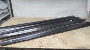 Накладки на пороги Volkswagen golf 6 R-Line / Skoda Octavia at fl