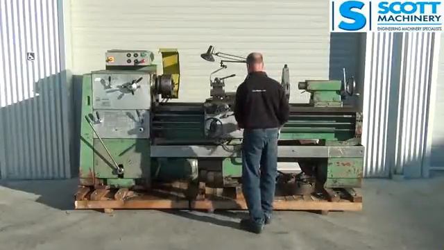 Wroclaw TUR-50 Used Lathe смотреть онлайн