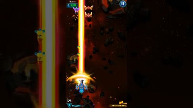 Galaxy Attack Alien Shooter 2nd Anniversary Level 5 смотреть онлайн