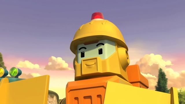 Who can first catch the falling cleany? | Robocar Poli Rescue Clips смотреть онлайн