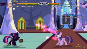 Mugen Fighting Is Magic Nightmare Sparkle VS Princess Twilight Sparkle