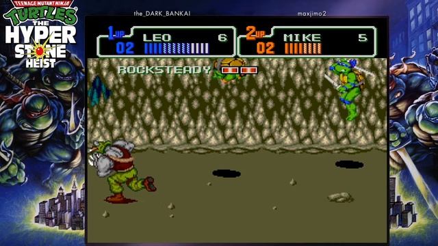 Teenage Mutant Ninja Turtles : Hyperstone Heist "Online Co-op Mode Gameplay" смотреть онлайн