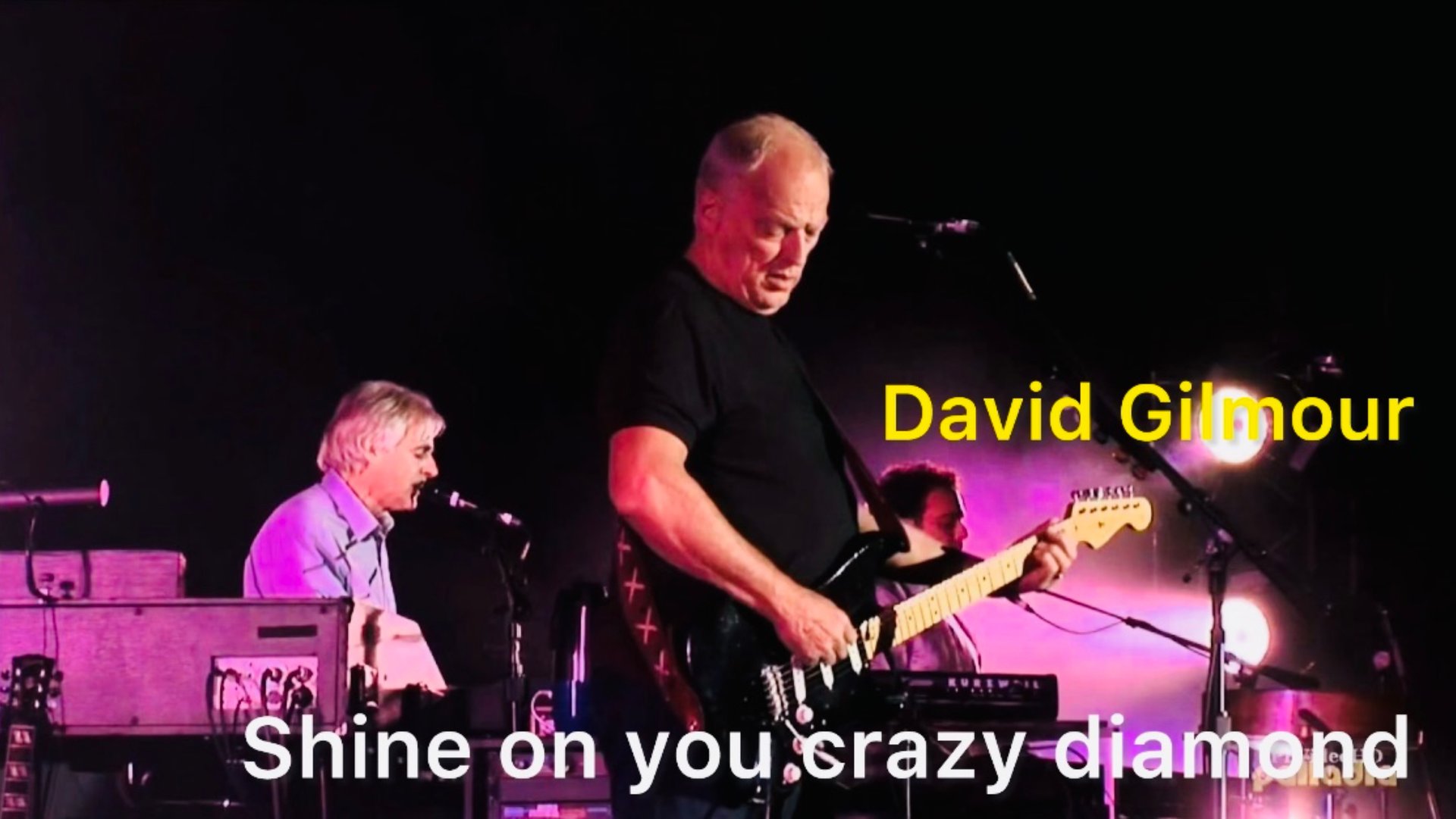 David Gilmour 
“Shine On You Crazy Diamond”