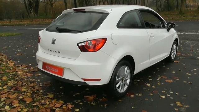 Seat IBIZA 1.4 SE Finished In White ,video Walkaround !