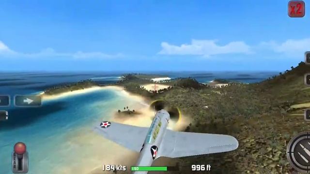 Air Combat Pilot:WW2 Pilot SBD-3 Dauntless Dive Bomber Plane In Action Better Version. смотреть онлайн