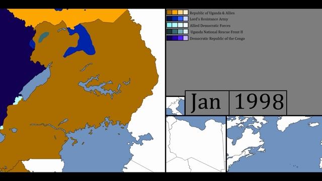 The Ugandan Civil War and Spillover - Every Month (1980-Present) смотреть онлайн