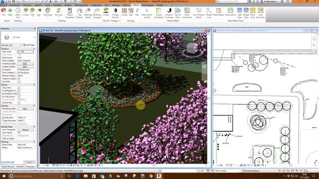CS ArtisanRV Age Planting in Revit смотреть онлайн