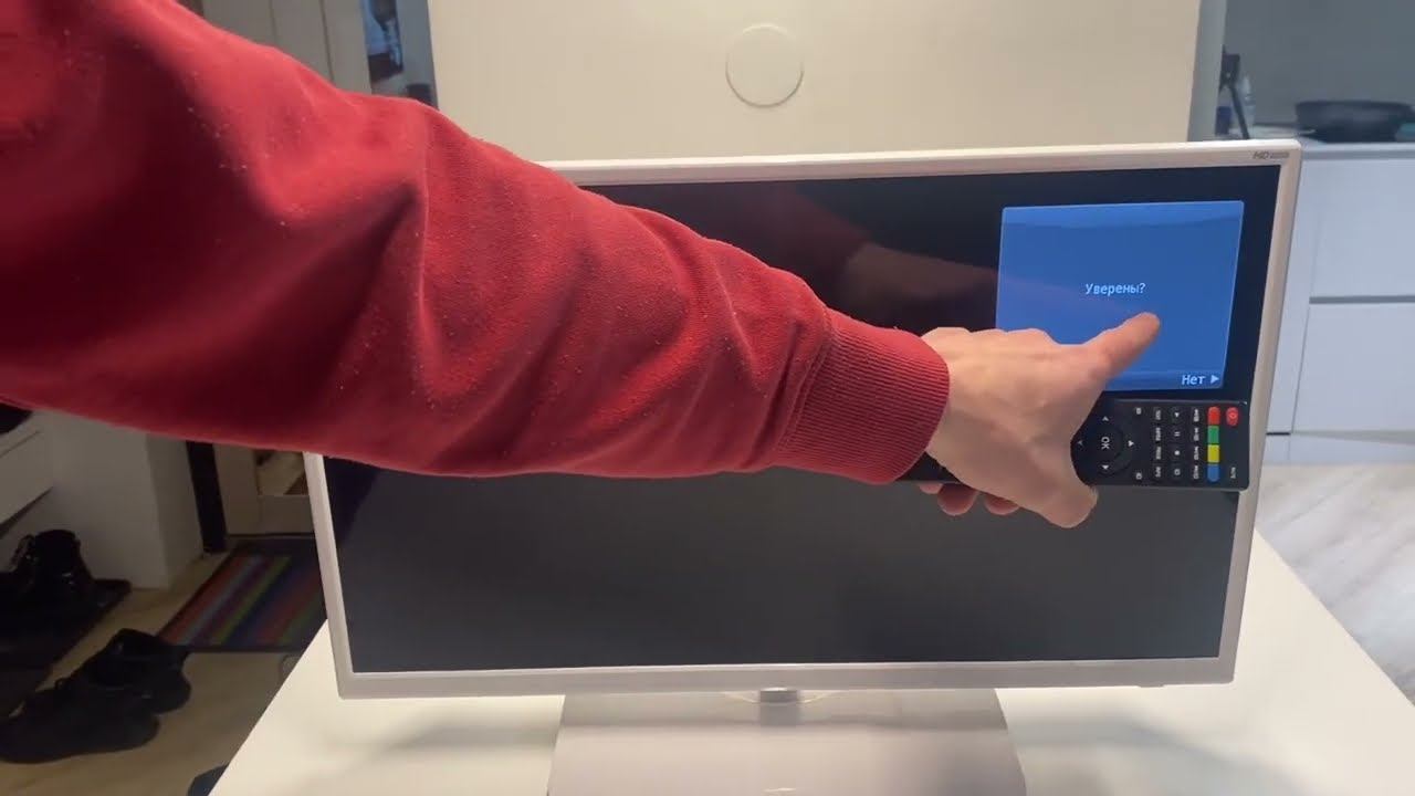 Настроить телевизор Telefunken TF-LED24S38T2 на бесплатное цифровое эфирное телевидение DVB-T2 смотреть онлайн