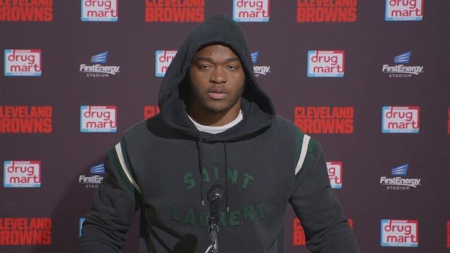 Amari Cooper Postgame Press Conference vs. Bengals | Press Conferences смотреть онлайн