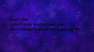 Oliver Tree & Robin Schulz - Miss You [Lyric Video]