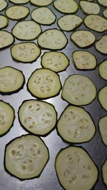 Цукини чипсы овощные