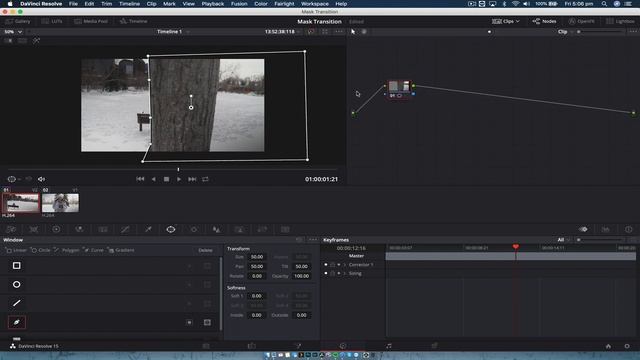 Quick Mask Transition | DaVinci Resolve 16 Tutorial | ThatModernDude смотреть онлайн