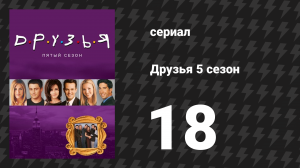 Друзья 5 сезон 18 серия «Эпизод, где Рэйчел курит» (сериал, 1998)