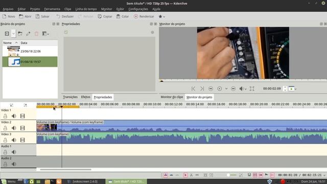 COMO eu Edito no Kdenlive - (Linux e Windows) Video 01 смотреть онлайн