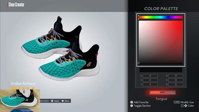 Curry 9 "BHM" NBA2K22 SHOE CREATOR смотреть онлайн