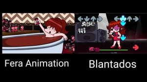 FERA Animations - Blantados (FNF ANIMAL BUT DIFFERENT CHARACTERS SING IT 🎤)
