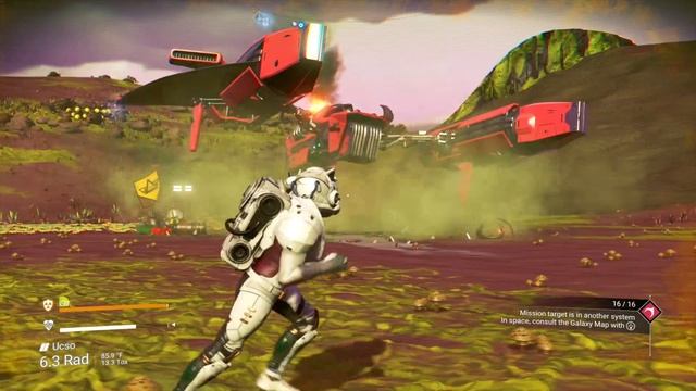 NMS Free S Class Red Solar Ship | Furay's Crystal Enforcer | EUCLID смотреть онлайн