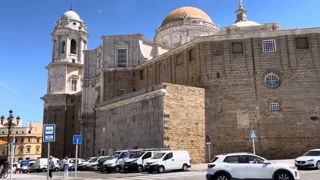 Кафедральный собор Святого Креста (Catedral De Santa Cruz De Cádiz), город Кадис, Испания.