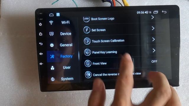 FYT Touch screen calibration and panel key learning смотреть онлайн