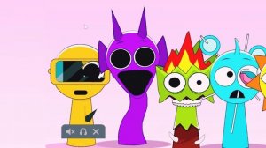 СПРУНКИ огненная фаза! Sprunki incredibox faze !