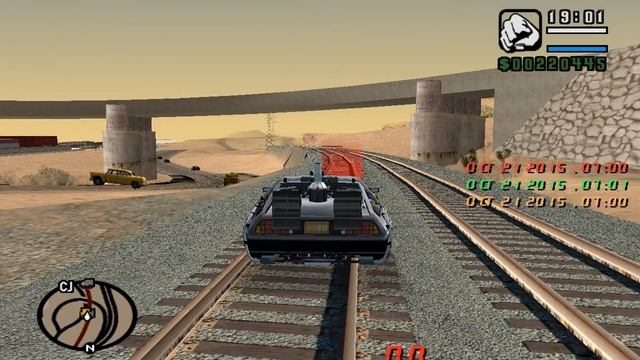 Gta San Andreas BTTF K.A.T.T. Edition Gameplay смотреть онлайн