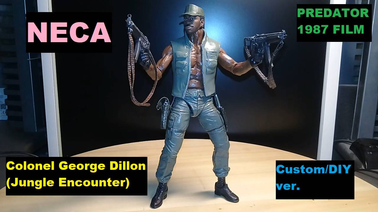 Colonel George Dillon (Jungle Encounter), Series 9, Predator, Neca (Custom/DIY ver.) смотреть онлайн