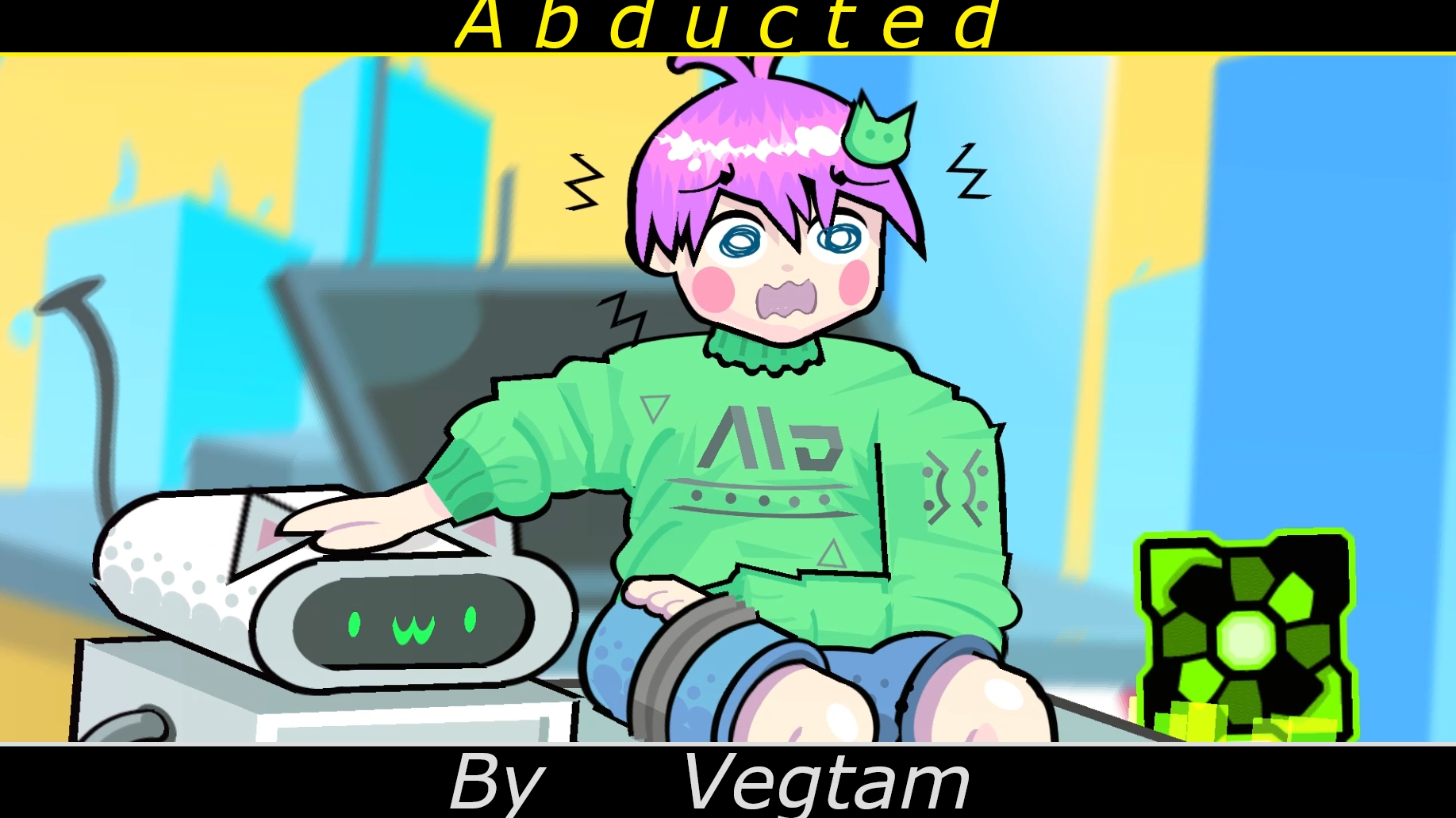 Abducted by vegtam I Daily Level I Normal level I Geometry dash. смотреть онлайн
