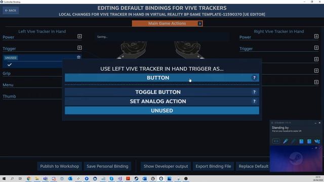 Vive Tracker Simulated Input via Pogo pins using Unreal Engine 4.24 смотреть онлайн