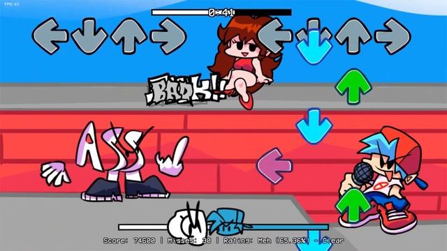 Friday Night Funkin' VS ASS! FULL WEEK (FNF MOD/HARD) смотреть онлайн