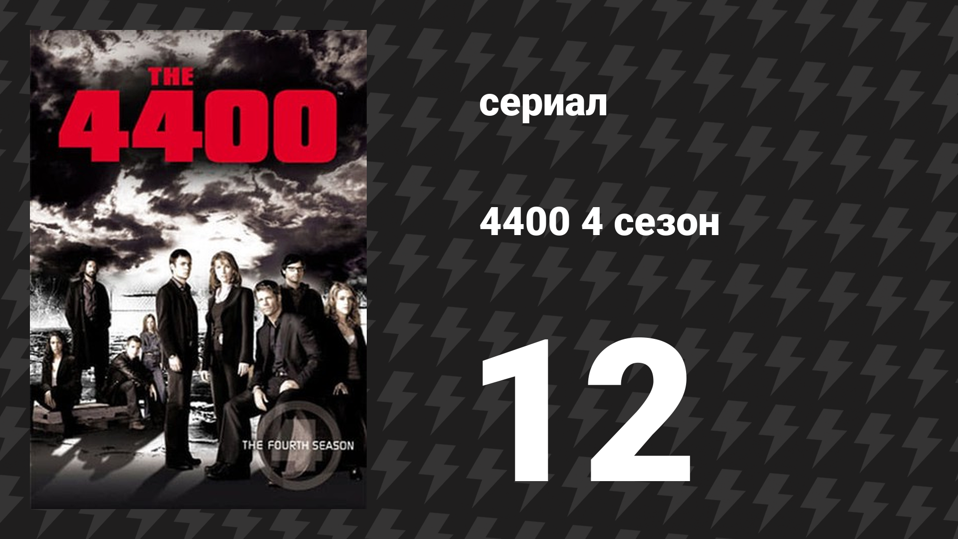 4400 4 сезон 12 серия «Минимашины» (сериал, 2004) смотреть онлайн