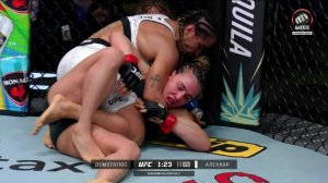 Талита Аленкар победила Ванессу Демопулос (видео).UFC Fight Night