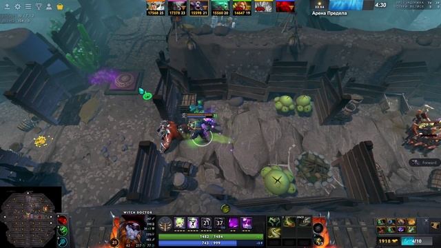 WITCH DOCTOR ВМЕСТО КАСКИ КИДАЕТ ЯДРА | WORLD OF DOTA | Дота 2 смотреть онлайн