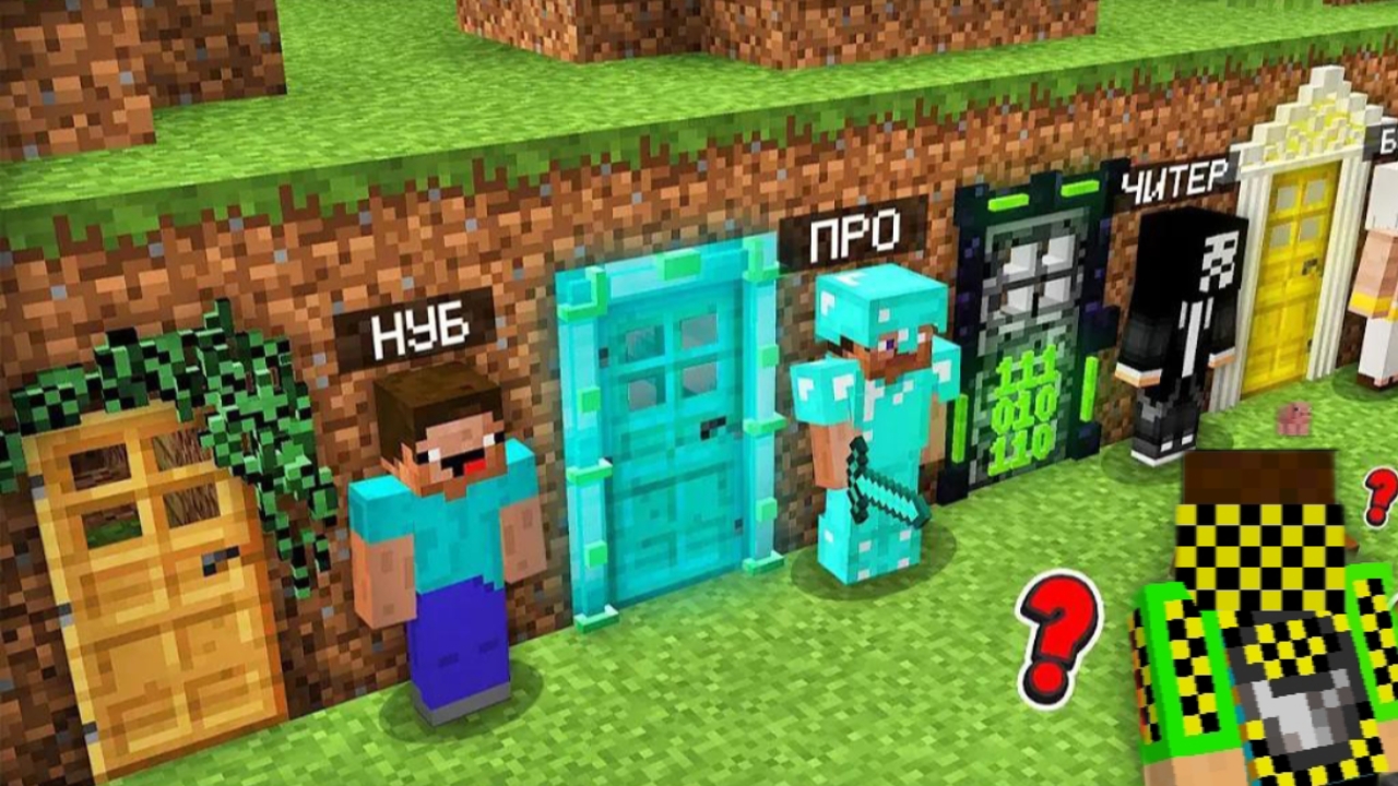 паркур нуба , паркур про , паркур читера , и паркур бога смотреть онлайн