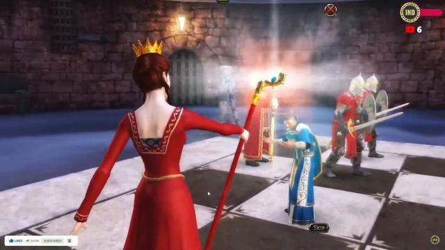 QUEEN Vs BISHOP | FUNNY FIGHT | Battle Chess: Game of Kings | #battlechess #chessolympiad смотреть онлайн